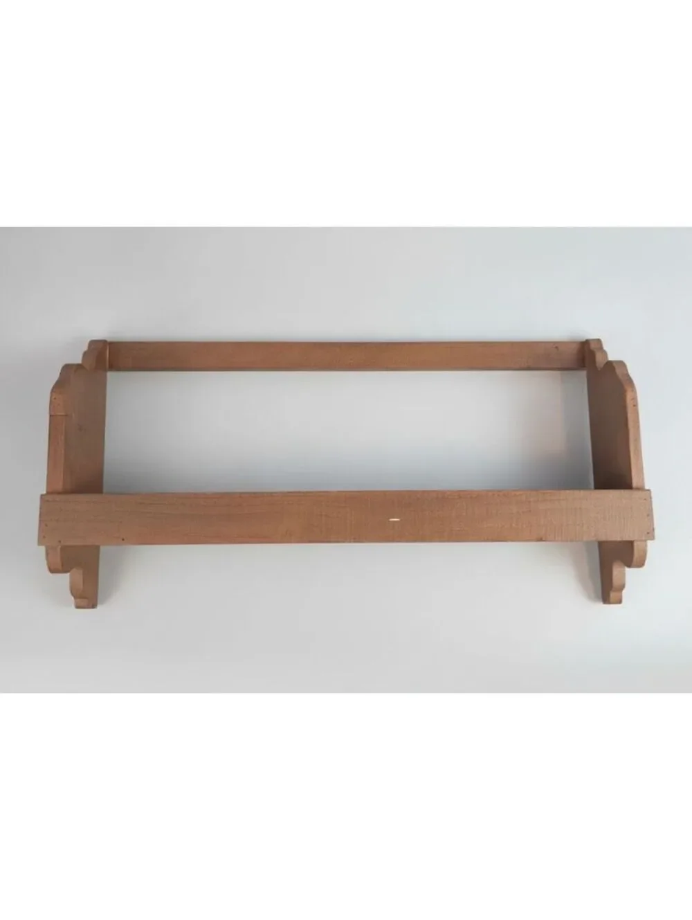 Vintage Handcrafted Primitive Country Rustic Barn Wood Wall Hanging Shelf 28